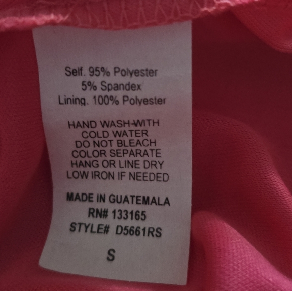 Everleigh Bright Pink Lace Hem Sleeveless Dress | Size S | Like New - Picture 4 of 4